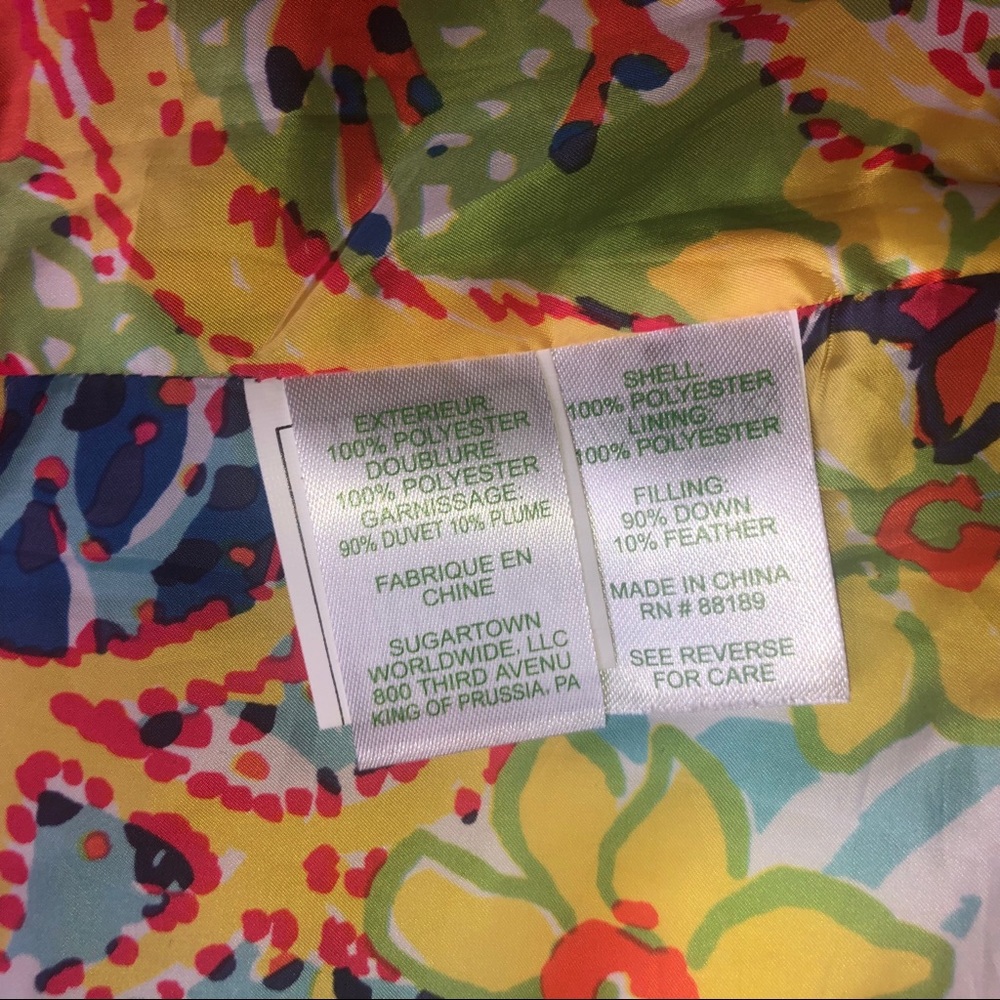 Lilly Pulitzer “Allie” Packable Down Puffer Vest - Picture 5 of 5